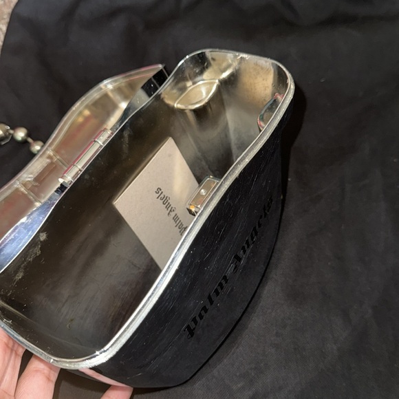Authentic Palms Angels silver cross body w/ dust bag - Picture 3 of 4